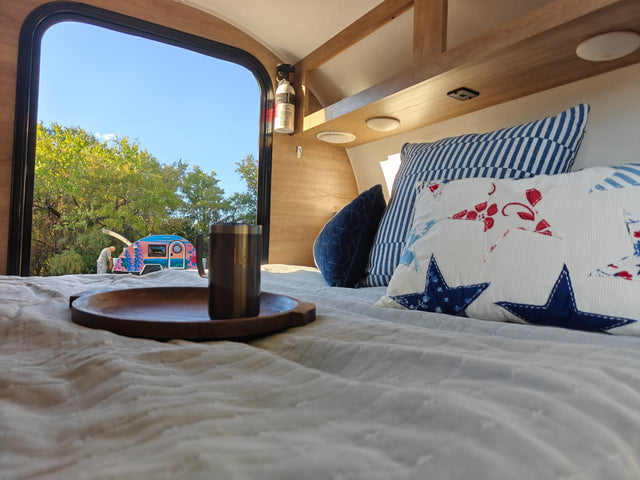 Sunset Teardrop Retreat — A/C, Pet-Friendly, Cozy Galley — photo 2