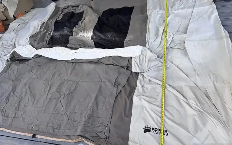 Kodiak canvas tent 10x14 — used tents & canopies for sale (photo 2) — photo 2