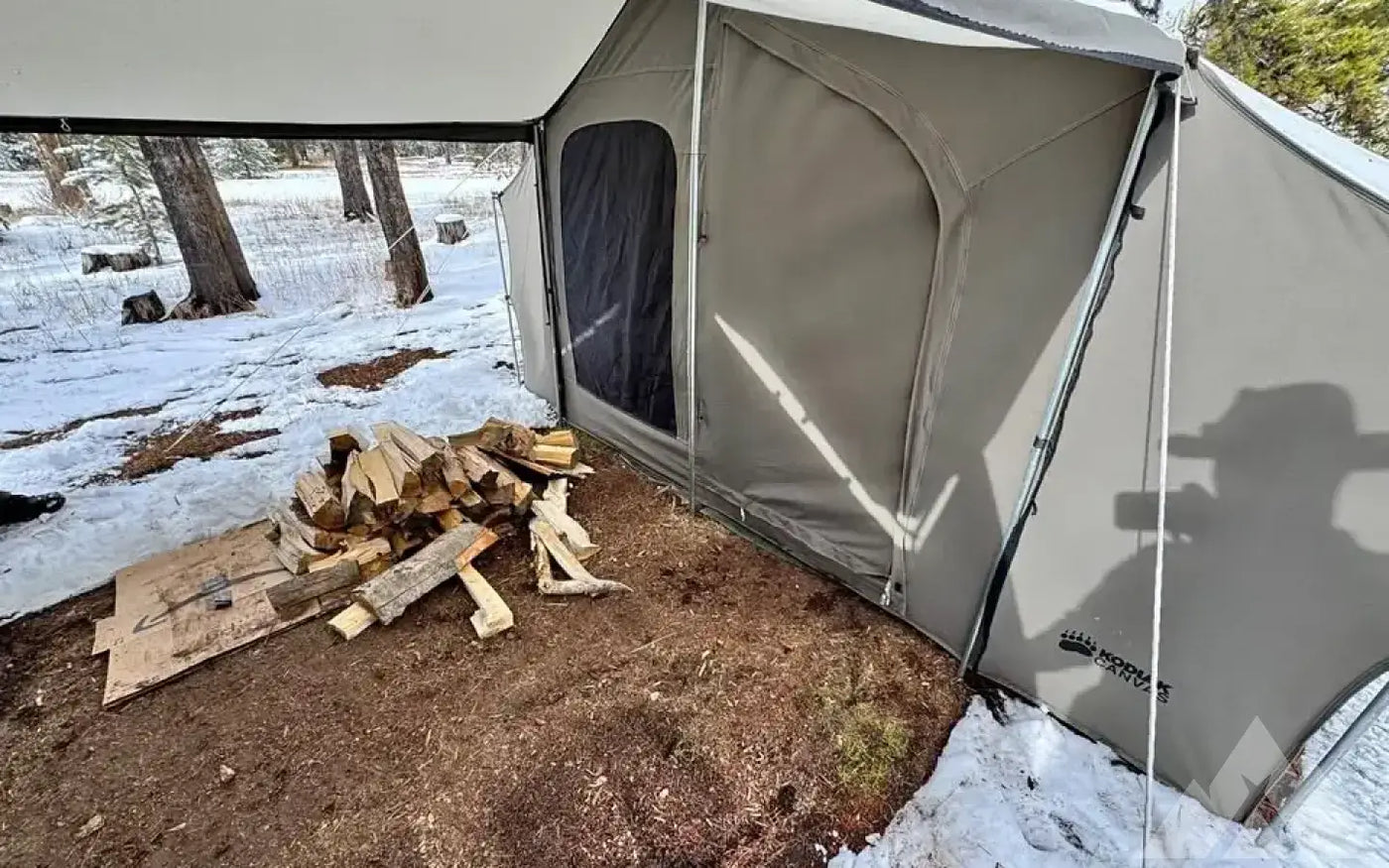Kodiak Canvas Tent plus annex — used tents & canopies for sale (photo 3) — photo 3
