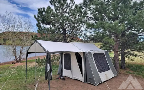 Kodiak Canvas Tent with Awning Enclosure