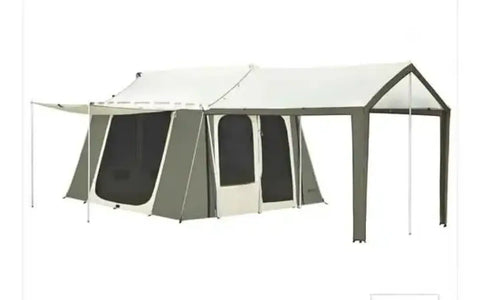 Kodiak canvas tent with wall enclosure