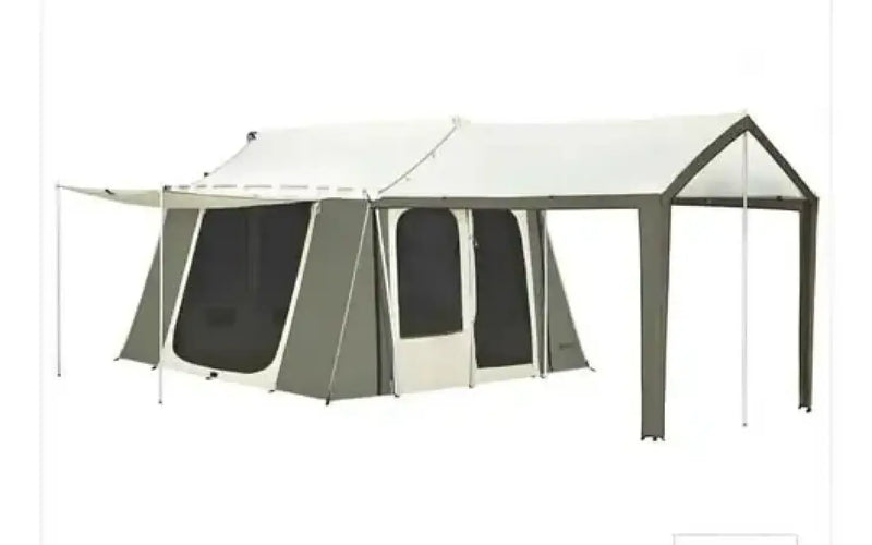 Kodiak canvas tent with wall enclosure — used tents & canopies for sale — photo 1