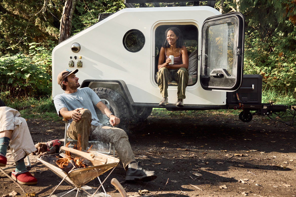 Four Person All-Electric 2024 Super-Powered Teardrop Trailer