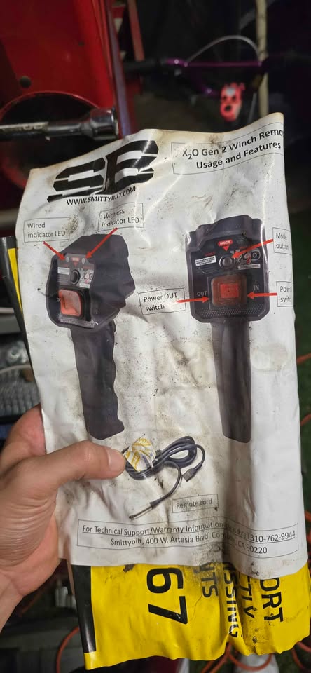 Smittybilt X2O Gen2 17,500 lb Winch is a heavy-duty, waterproof vehicle recovery tool. It in Gilroy, CA (photo 6) — photo 6