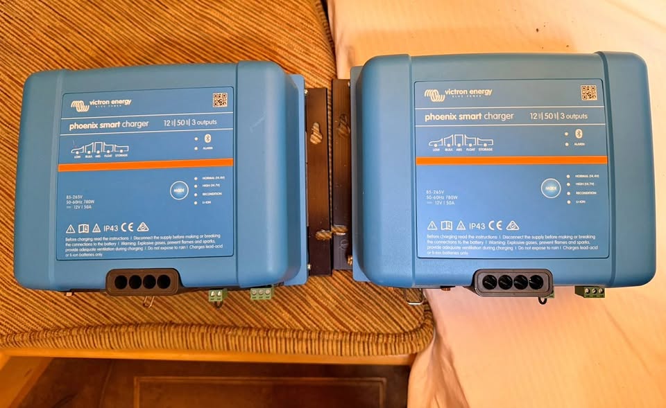 2x Victron 50 amp Phoenix Smart Chargers in Anacortes, WA (photo 1) — photo 1
