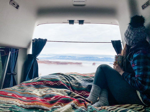 High Roof Ford Transit Campervan with Built-in heater (Sleeps 2-3) - Interi overland rental