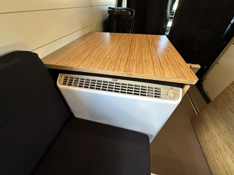  and scenic views.|Inside this RV rental: modular black seating — photo 16