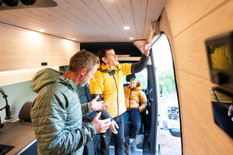 Forged Vans Sprinter 170 - sleeps/rides 2-5; off-grid AC + heat; hot water — photo 4