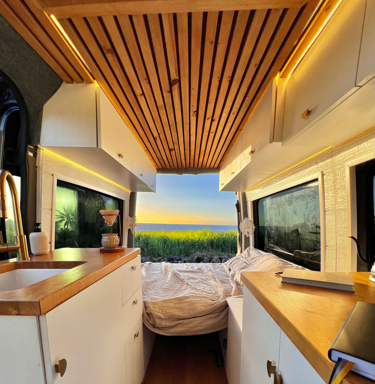 Inside this beautiful RV rental