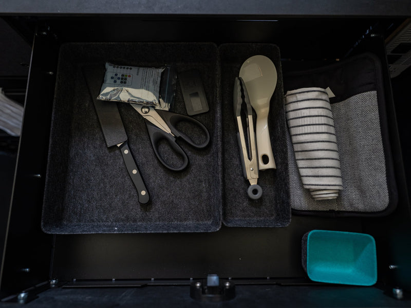  perfect for overland adventures.|Cozy **RV rental** bed area with integrated lighting — photo 9