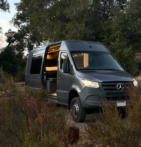 Pepper the Sprinter : Modern, Luxury Sprinter Van for Two overland rental
