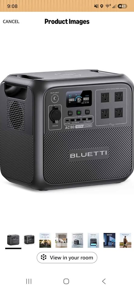 Bluetti Electric Battery Generator Power Station in Missoula, MT (photo 1)