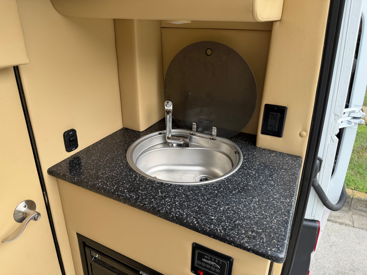 Luxury Mercedes Coach | Massage Chairs & Bathroom