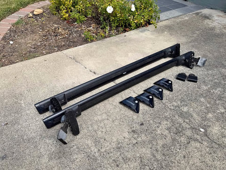 2015-2021 Subaru WRX Yakima Roof Rack Crossbars & Towers w/ Fit Kit in Los Gatos, CA (photo 1)