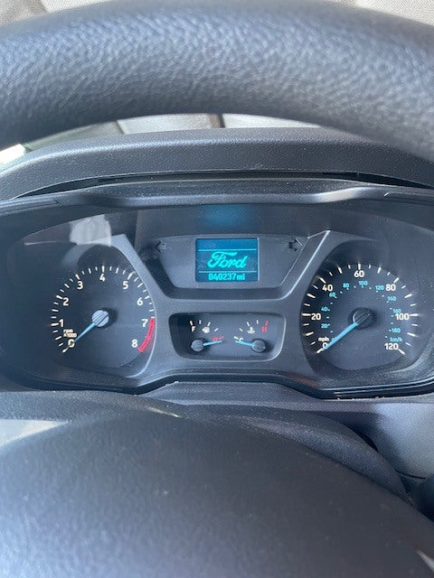 A Ford vehicle dashboard displays 040237 miles on the odometer, with fuel and temperature gauges visible, ideal for an rv rental check. — photo 6