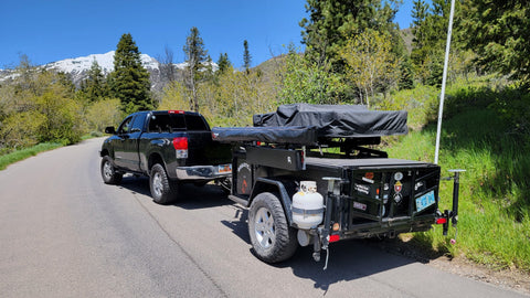 'Squatchy' Custom, Off-road Overland Trailer --No  Add-on Fees! overland rental