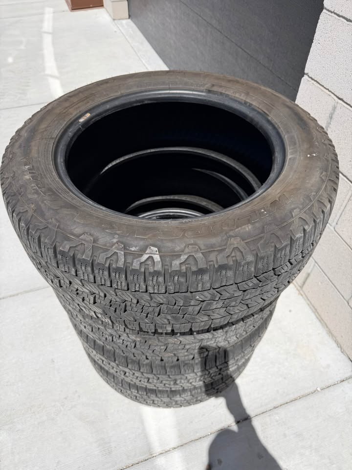 Set of 4 Falken Wildpeak A/T Trail 235/60/R18 107H Tires in Mapleton, UT (photo 2) — photo 2