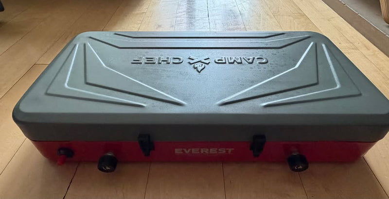 Camp Chef Everest 2 Burner Stove with grill/griddle in Chicago, IL (photo 5) — photo 5