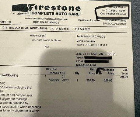 2024 Ford Ranger FX4 OEM Suspension Take-Off – in Chatsworth, CA (photo 6)