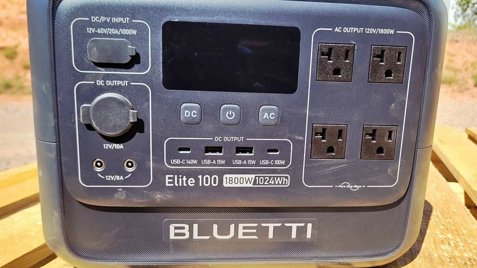 PowerBox Bluetti Elite 100 in Sedona, AZ (photo 1)