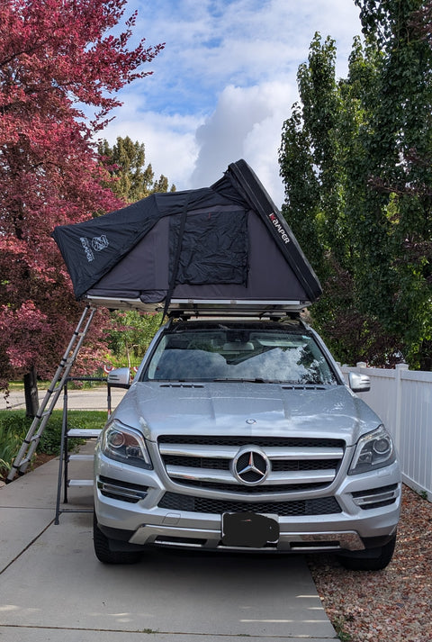 Mercedes GL350 Adventure Rig w/ iKamper Rooftop Tent overland rental