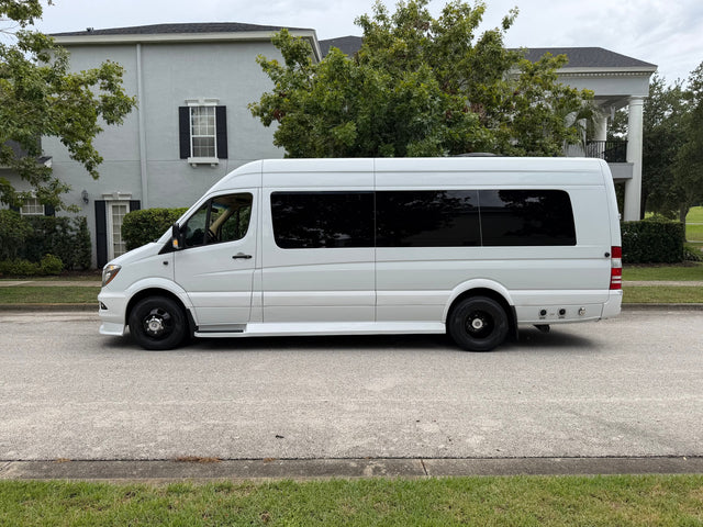 Luxury Mercedes Coach | Massage Chairs & Bathroom — photo 2