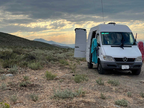 Odelia the HighRoof Sprinter overland rental