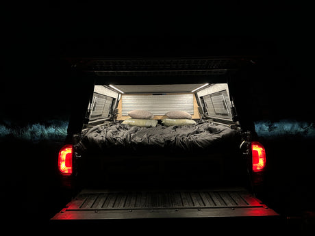 2023 Toyota Tacoma with Alu-Cab Contour Canopy 6ft bed
