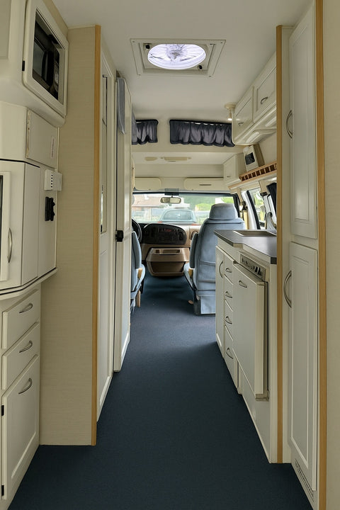 Alaska Fall Camper Van | Heat • Full Bath • Kitchen • Sleeps 2–3 — photo 3