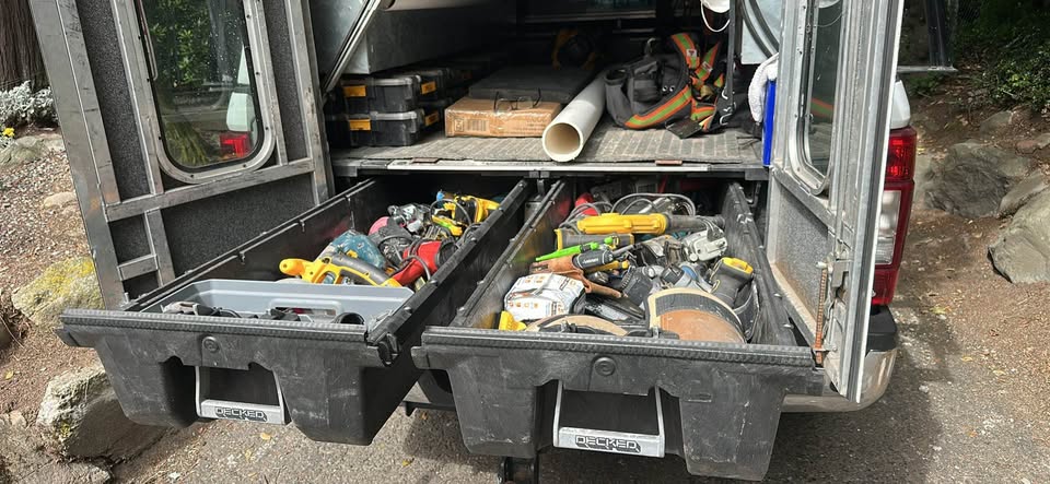 Decked storage system f350 in Edmonds, WA (photo 2) — photo 2