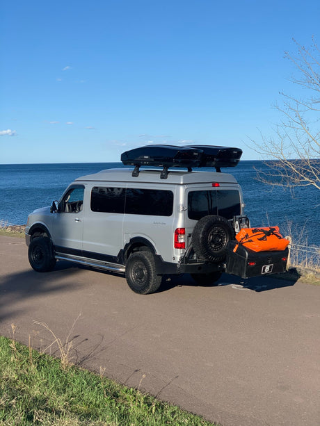  ideal for your next RV rental adventure.|This rugged pop-top camper van