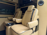 Luxury Mercedes Coach | Massage Chairs & Bathroom
