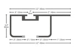 Additional K9 Gutter Mount Load Bar Assemblies (1 Load Bar & 2 Legs) — Equipt Expedition Outfitters (photo 3)