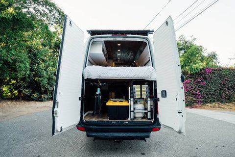Roof Deck Camper - Sprinter w/Queen Bed, Shower & Solar — photo 5