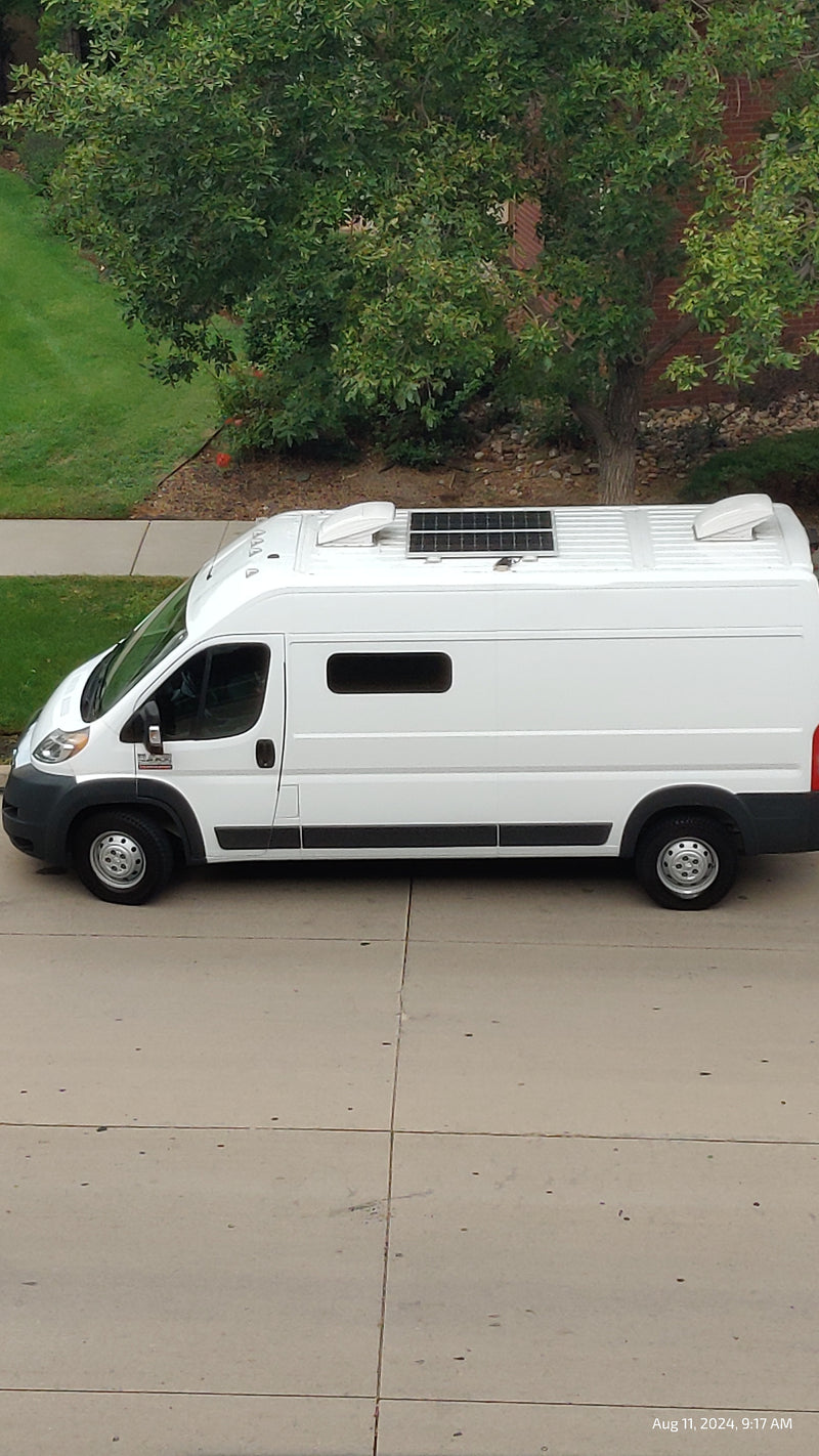 By Denver International Airport, a heated cabin on wheels — photo 2