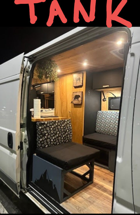 By Denver International Airport, a heated cabin on wheels — photo 3