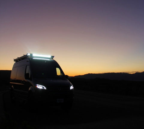 Beautiful Blue, The Mountains are Calling overland rental