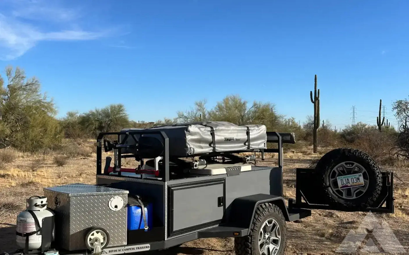 MOAB FORT XL OffRoad Trailer w/Tepui Tent &amp — used overland trailer for sale in Phoenix, AZ