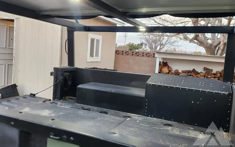 M1101 HUMVEE trailer with custom rack for CVT tent — used overland trailer for sale in Lancaster, CA (photo 4) — photo 4