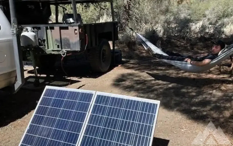 M1101 HUMVEE trailer with custom rack for CVT tent — used overland trailer for sale in Lancaster, CA (photo 6) — photo 6