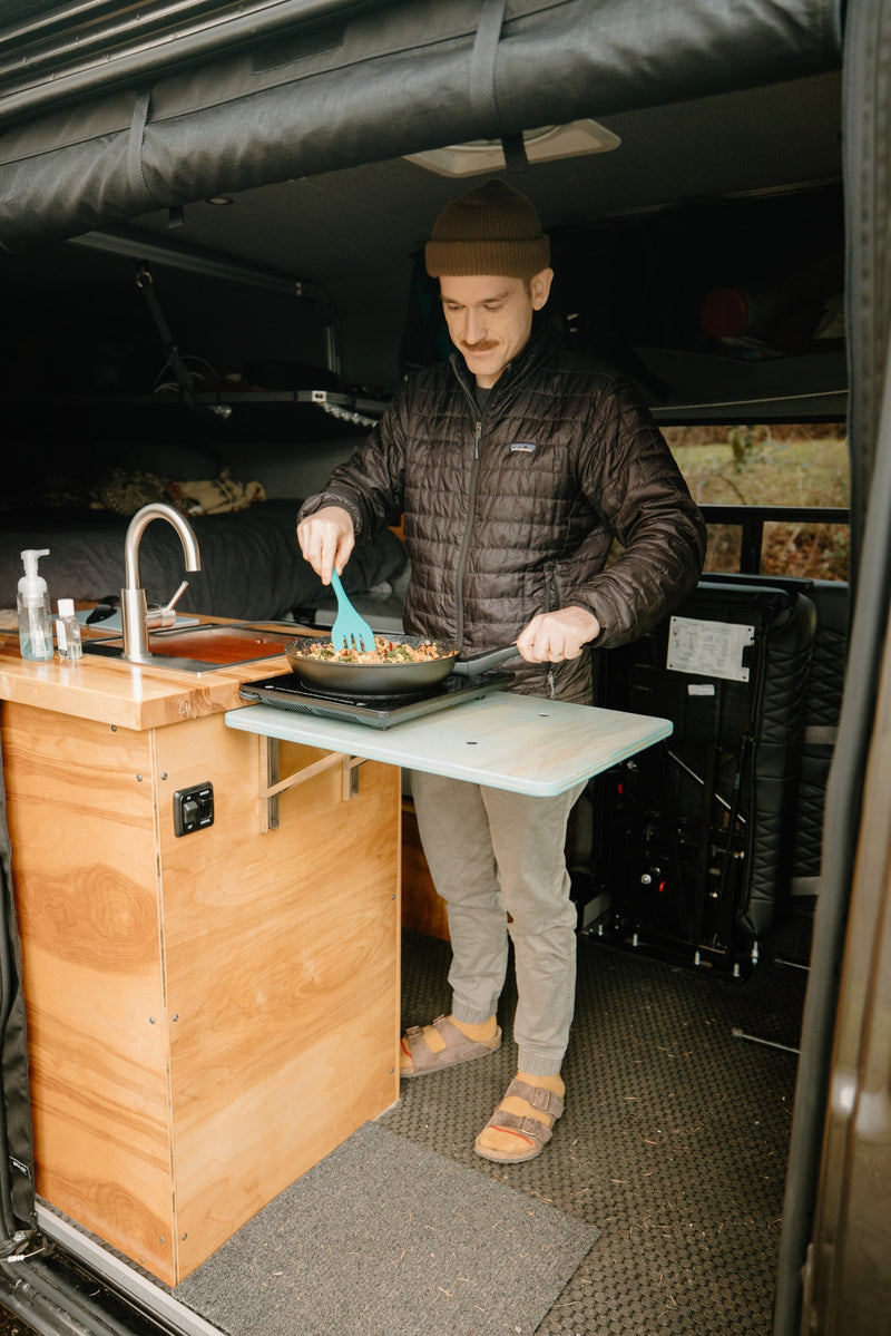  and forest views.|Experience comfort in this RV rental: portable fridge — photo 27