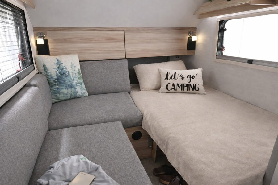  living area with TV