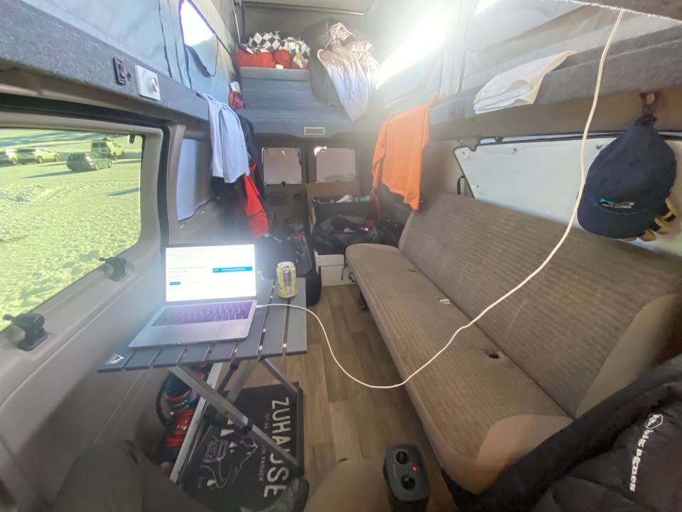 2001 Ford e350 ext body w/ 7.3l diesel, 4x4, & pop-top in San Rafael, CA (photo 9)