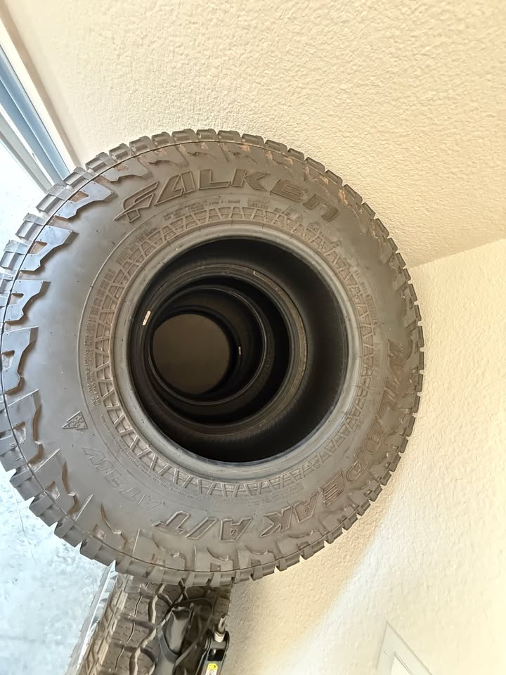 Set of 4 Falken Wildpeak all terrain tires - for JEEP or truck in Scottsdale, AZ (photo 2) — photo 2