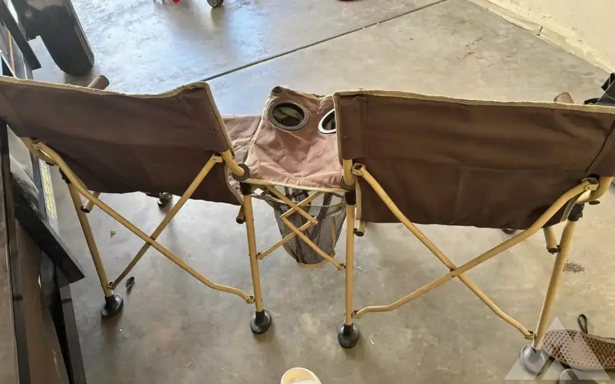 Maccabee double camp chair — used camp furniture for sale (photo 2) — photo 2
