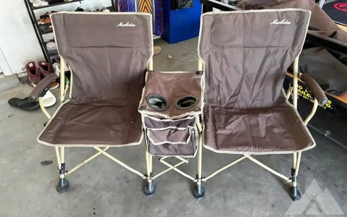 Maccabee double camp chair — used camp furniture for sale