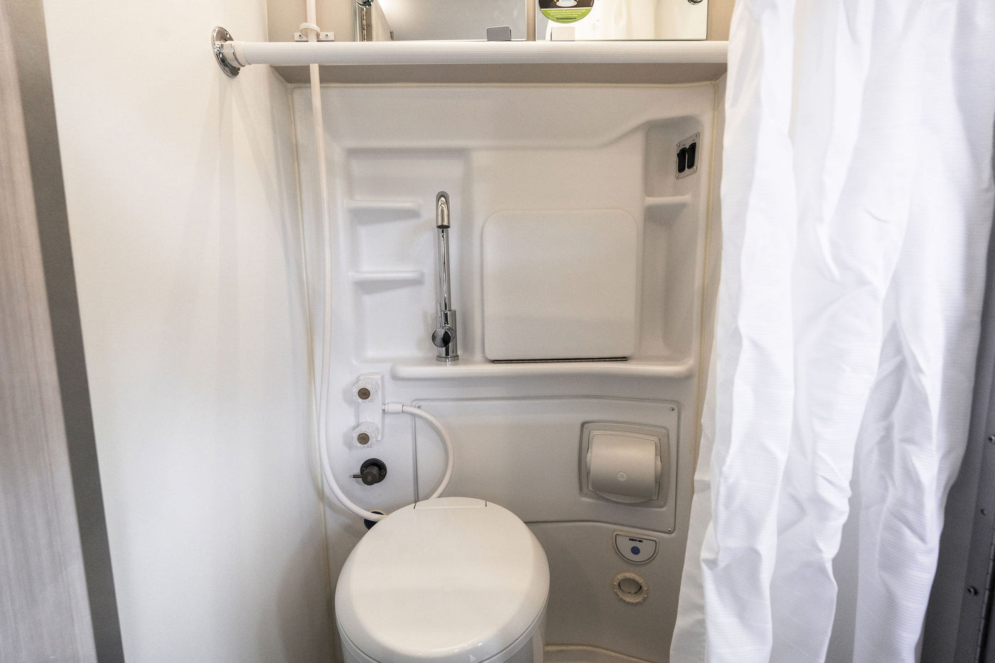  and views of nature through the open door.|This RV rental features a clean — photo 4
