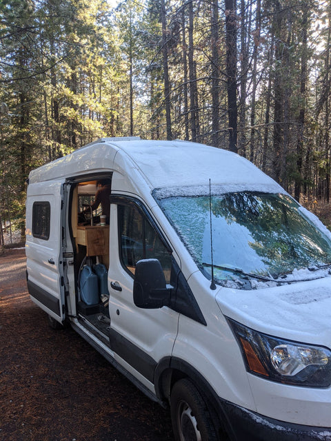 Cabin On Wheels! 2019 Ford Transit High Roof Extended — photo 4