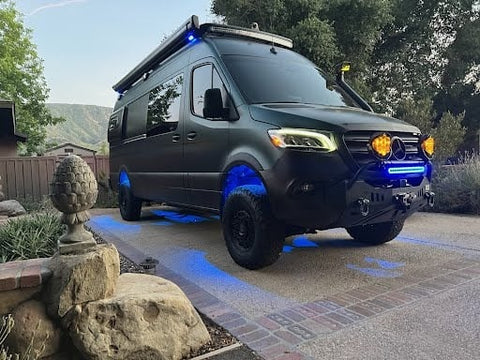 Beefcake: New Sprinter 170 4X4 Super Premium pro build by Rossmonster! overland rental