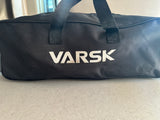 Black VARSK equipment bag with handles, ideal for your RV rental.